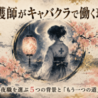 看護師がキャバクラで働く理由をテーマにした記事のアイキャッチ