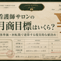看護師サロンの月商目標はいくら？を解説する記事のアイキャッチ